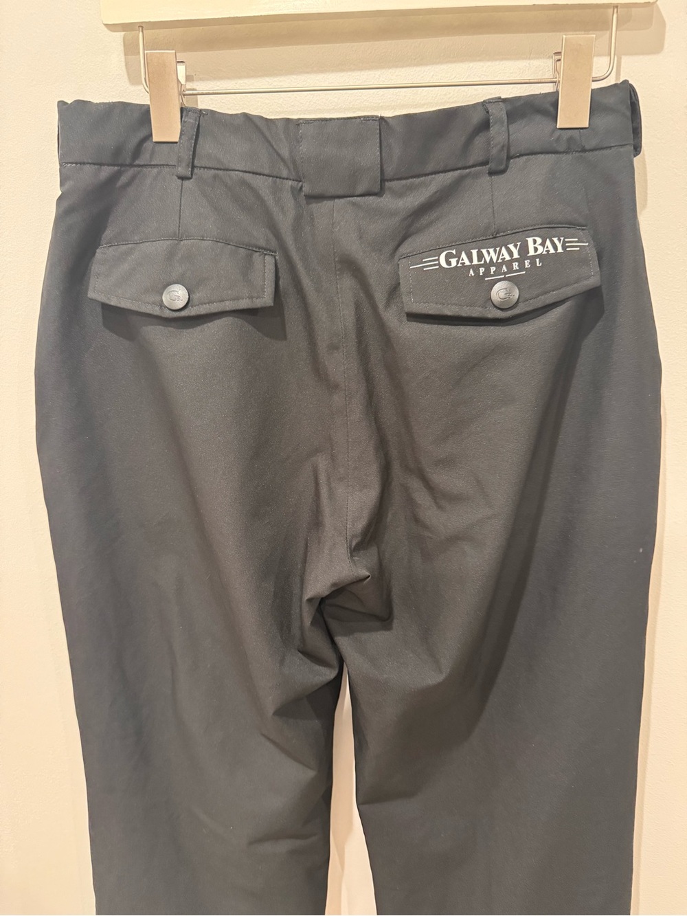 Galway Bay All Weather Rain Women’s Golf Pants Size 8 Black - Picture 4 of 6